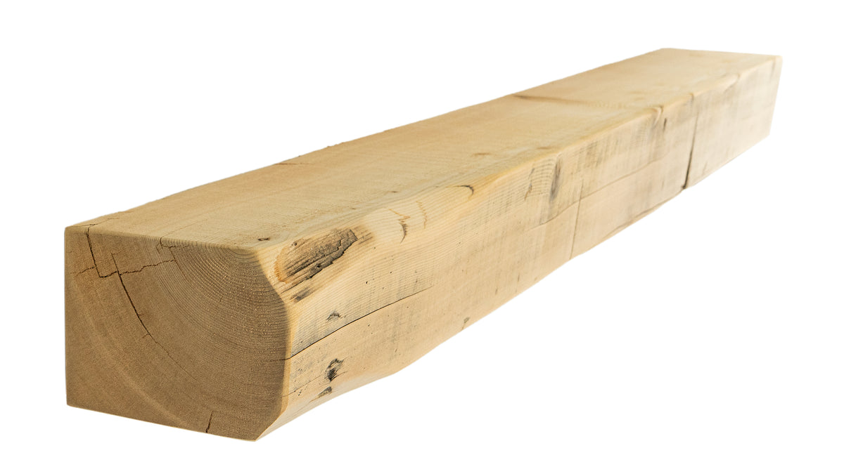 Reclaimed Wood Fireplace Mantel - Dakota Timber Co - Fireplace Mantels