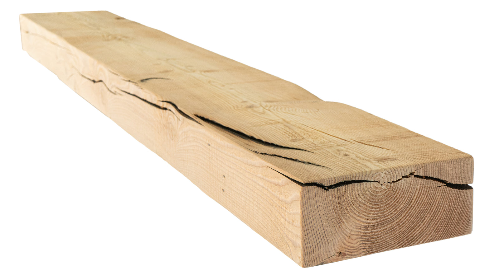 Reclaimed Wood Fireplace Mantel - Dakota Timber Co - Fireplace Mantels
