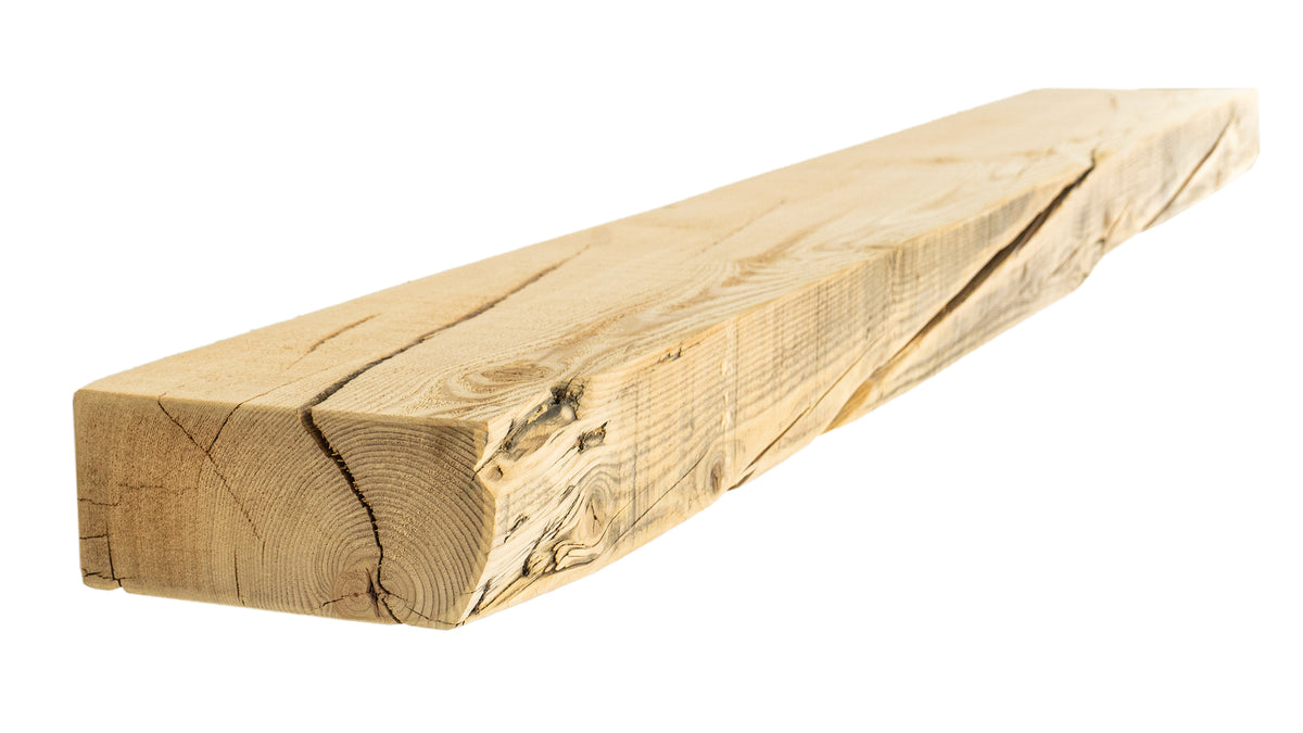 Reclaimed Wood Fireplace Mantel - Dakota Timber Co - Fireplace Mantels