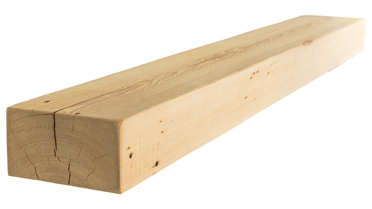 Reclaimed Wood Fireplace Mantel - Dakota Timber Co - Fireplace Mantels
