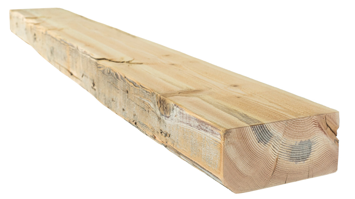 Reclaimed Wood Fireplace Mantel - Dakota Timber Co - Fireplace Mantels