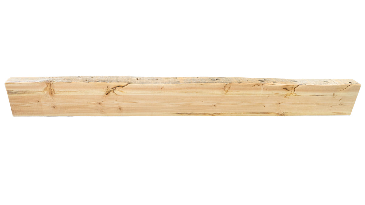 Reclaimed Wood Fireplace Mantel - Dakota Timber Co - Fireplace Mantels