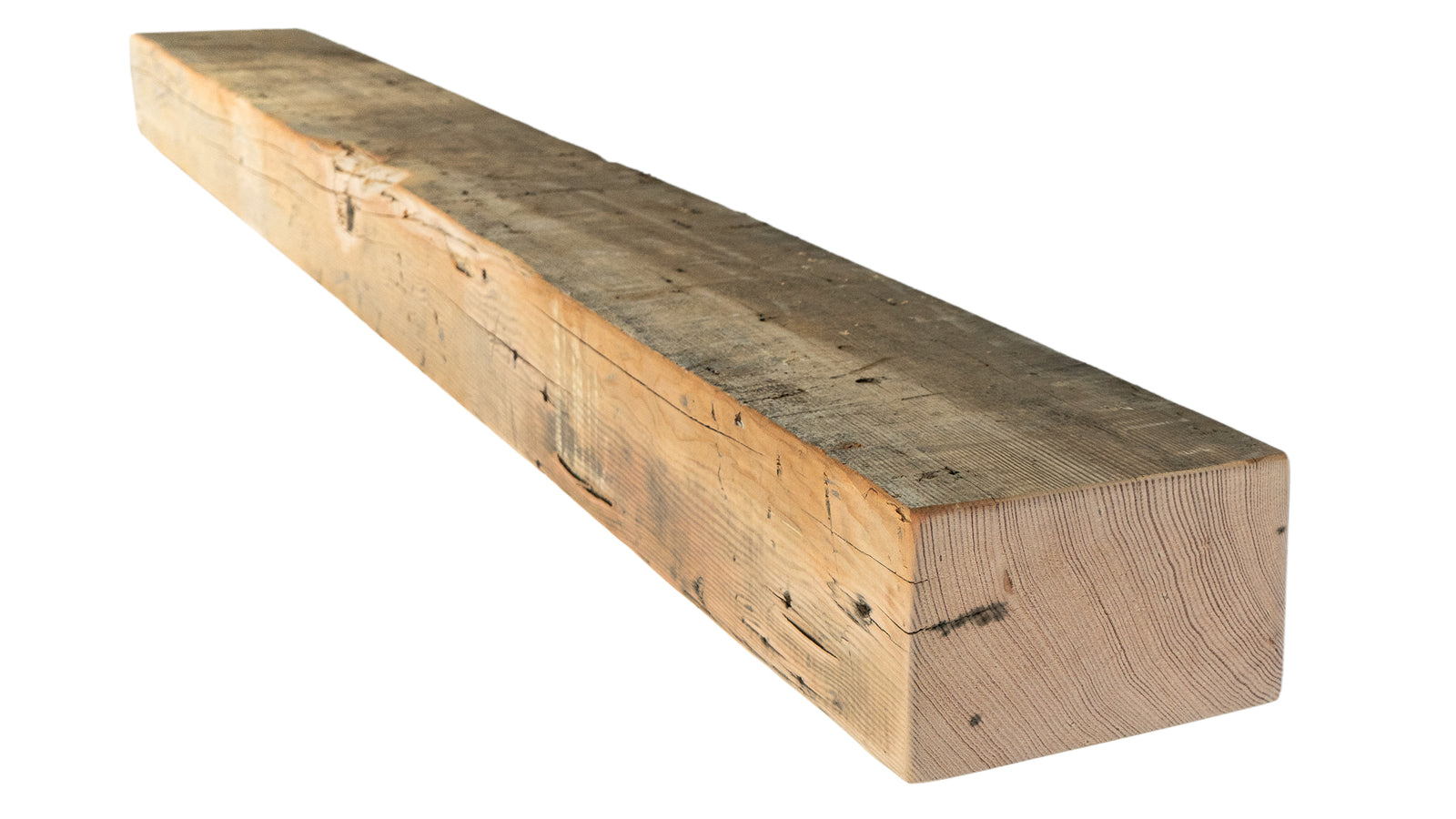 Reclaimed Wood Fireplace Mantel - Dakota Timber Co - Fireplace Mantels