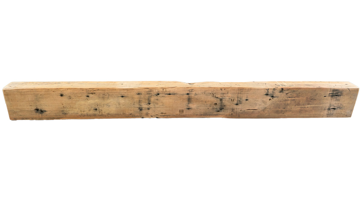 Reclaimed Wood Fireplace Mantel - Dakota Timber Co - Fireplace Mantels