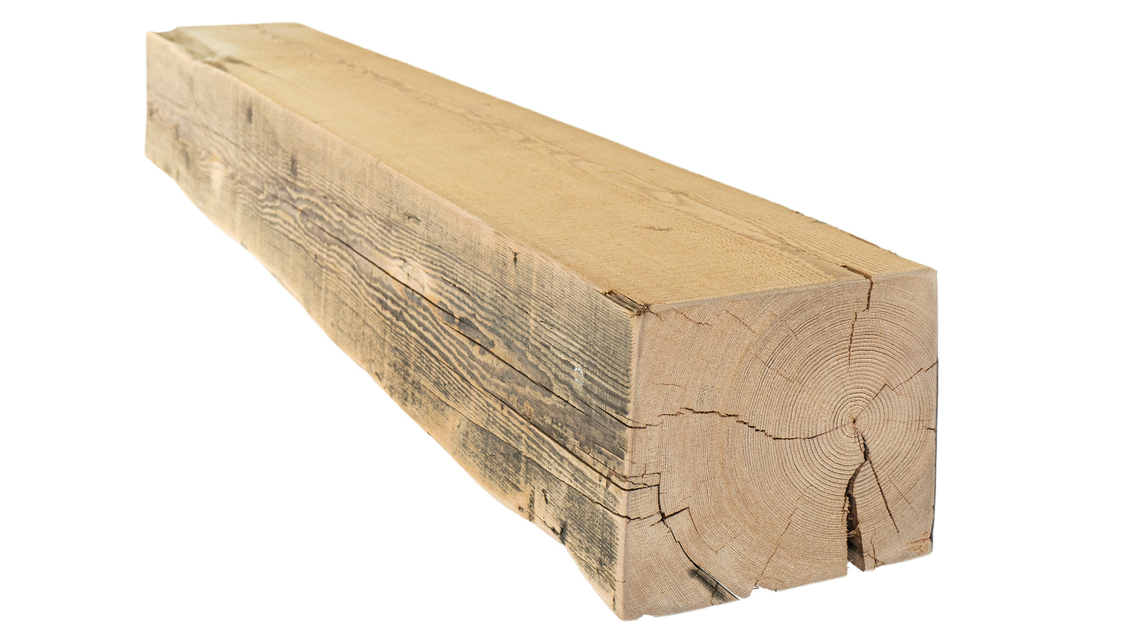 Reclaimed Wood Fireplace Mantel - Dakota Timber Co - Fireplace Mantels