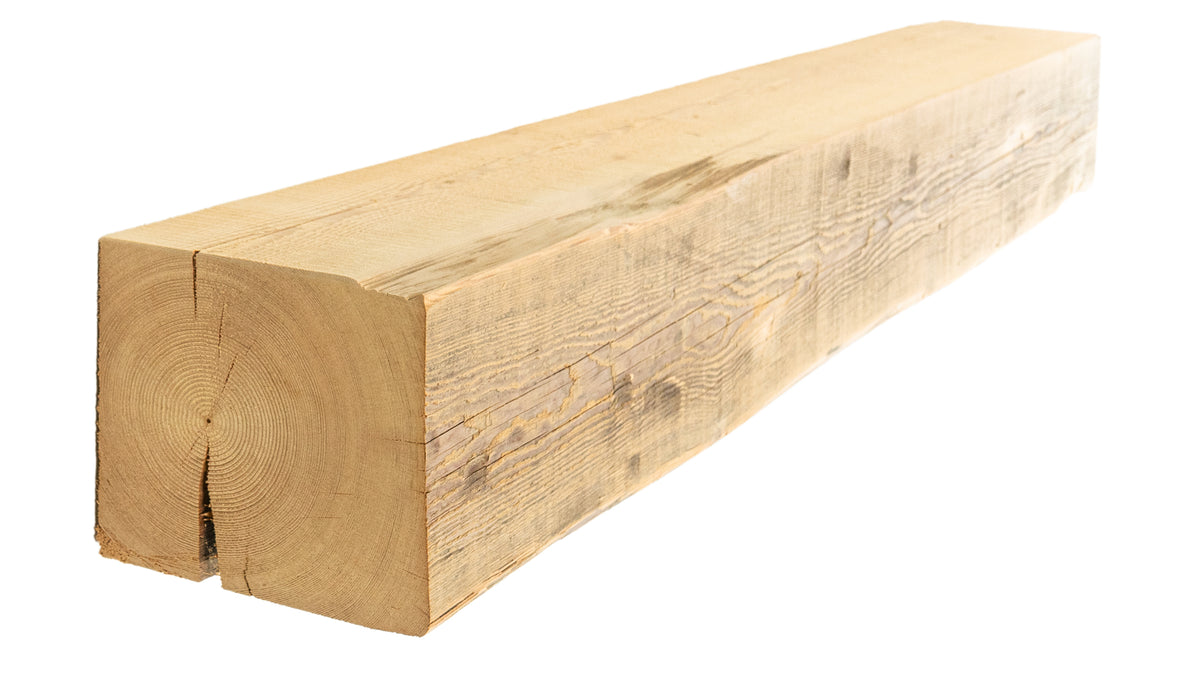 Reclaimed Wood Fireplace Mantel - Dakota Timber Co - Fireplace Mantels
