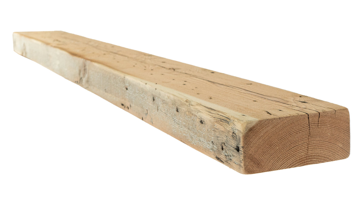 Reclaimed Wood Fireplace Mantel - Dakota Timber Co - Fireplace Mantels