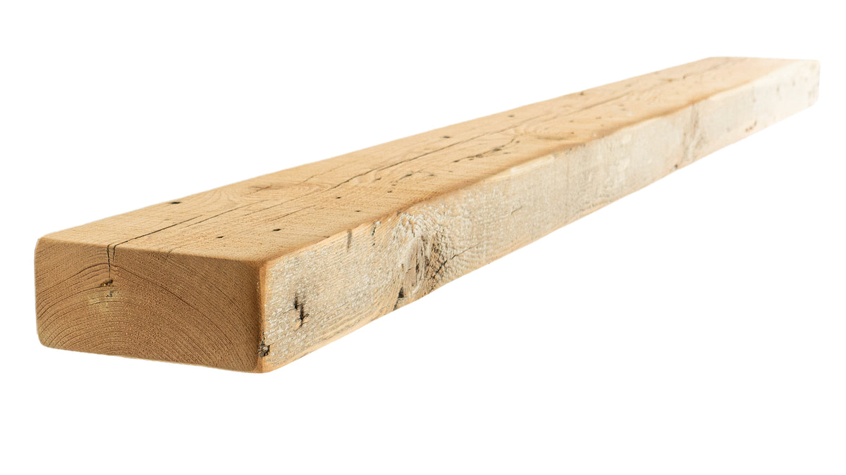 Reclaimed Wood Fireplace Mantel - Dakota Timber Co - Fireplace Mantels
