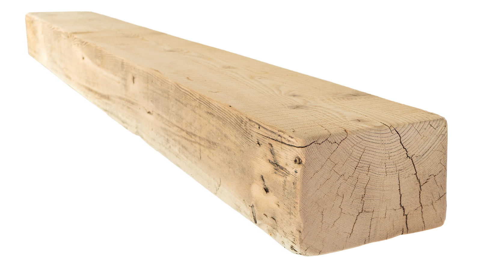 Reclaimed Wood Fireplace Mantel - Dakota Timber Co - Fireplace Mantels