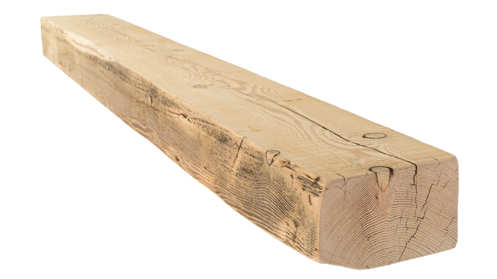 Reclaimed Wood Fireplace Mantel - Dakota Timber Co - Fireplace Mantels