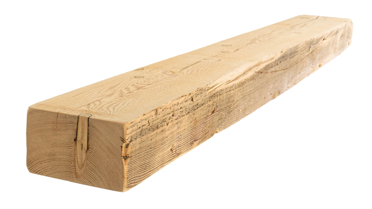 Reclaimed Wood Fireplace Mantel - Dakota Timber Co - Fireplace Mantels