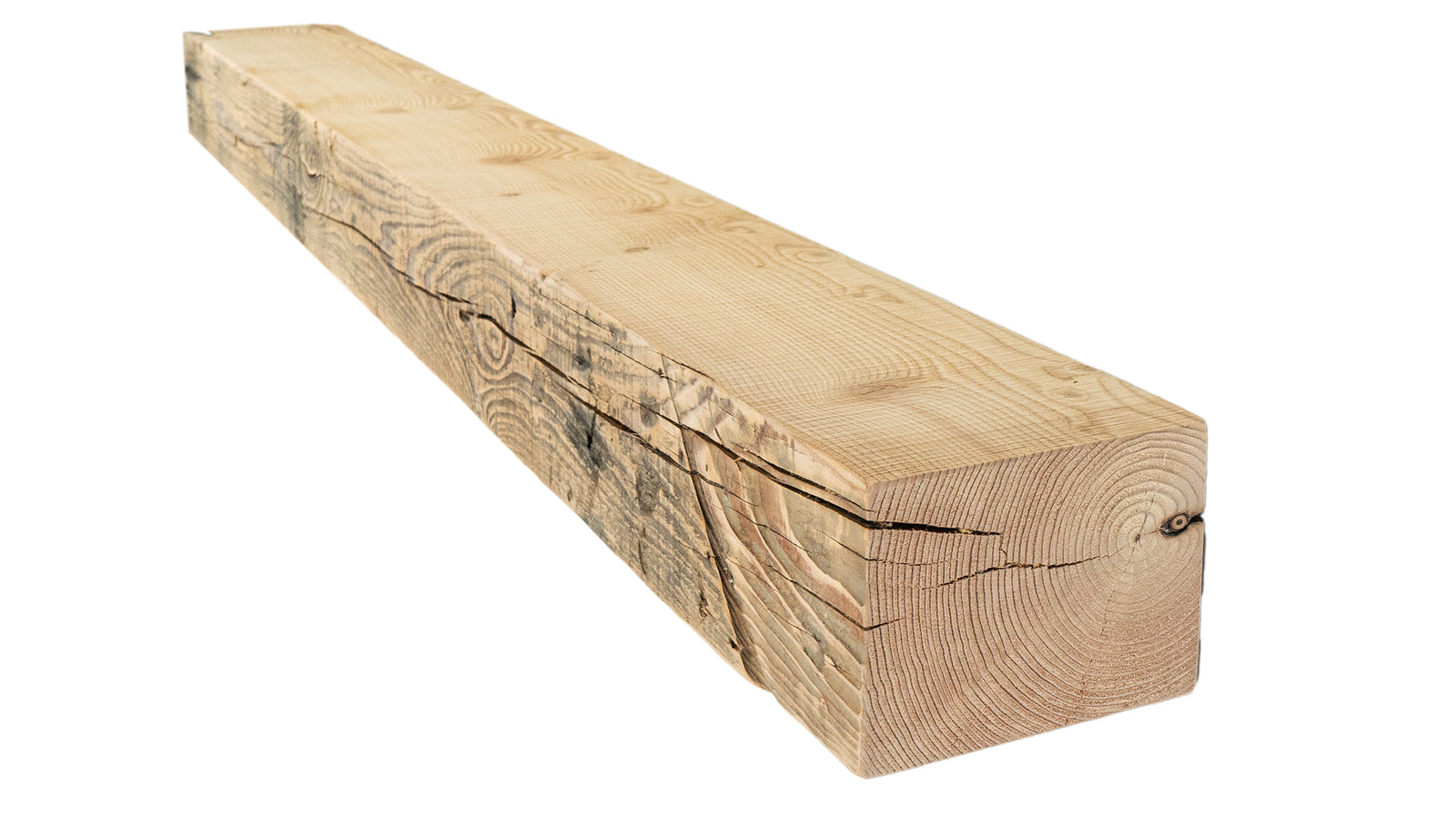 Reclaimed Wood Fireplace Mantel - Dakota Timber Co - Fireplace Mantels