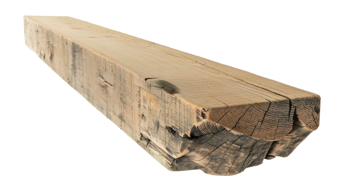 Reclaimed Wood Fireplace Mantel - Dakota Timber Co - Fireplace Mantels