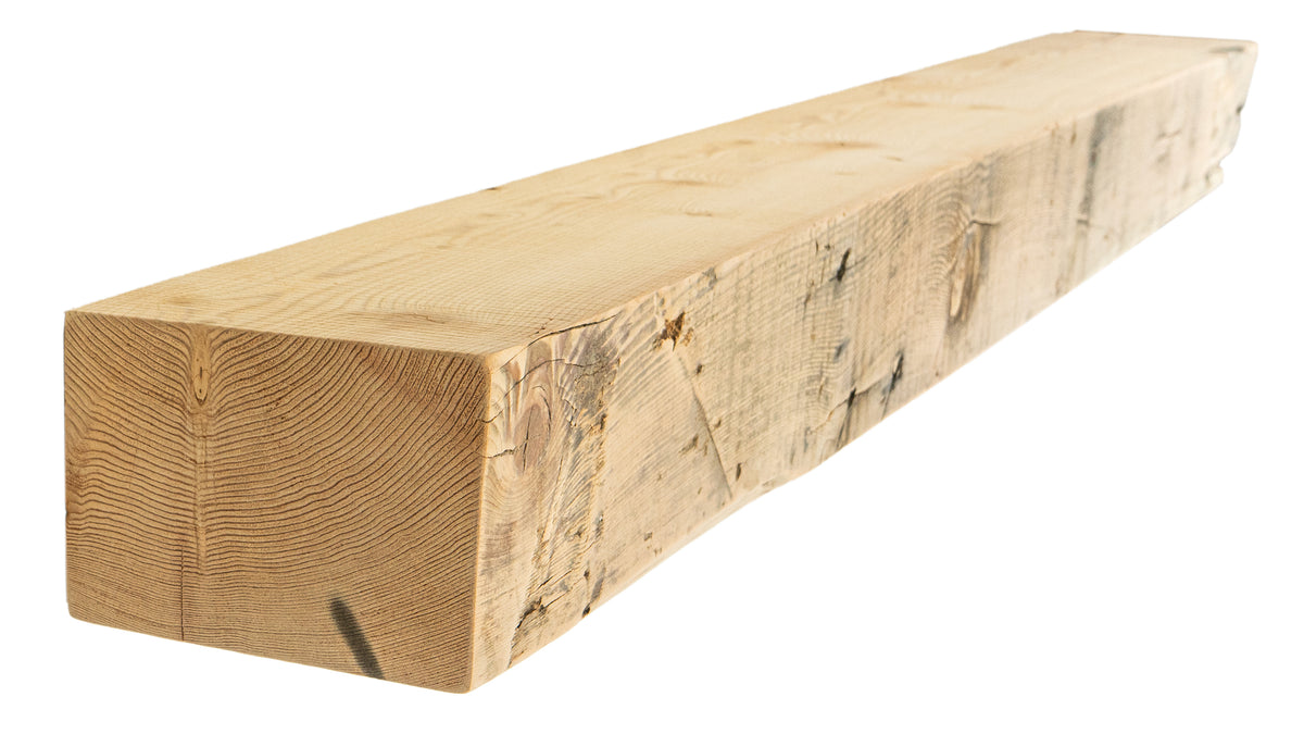 Reclaimed Wood Fireplace Mantel - Dakota Timber Co - Fireplace Mantels