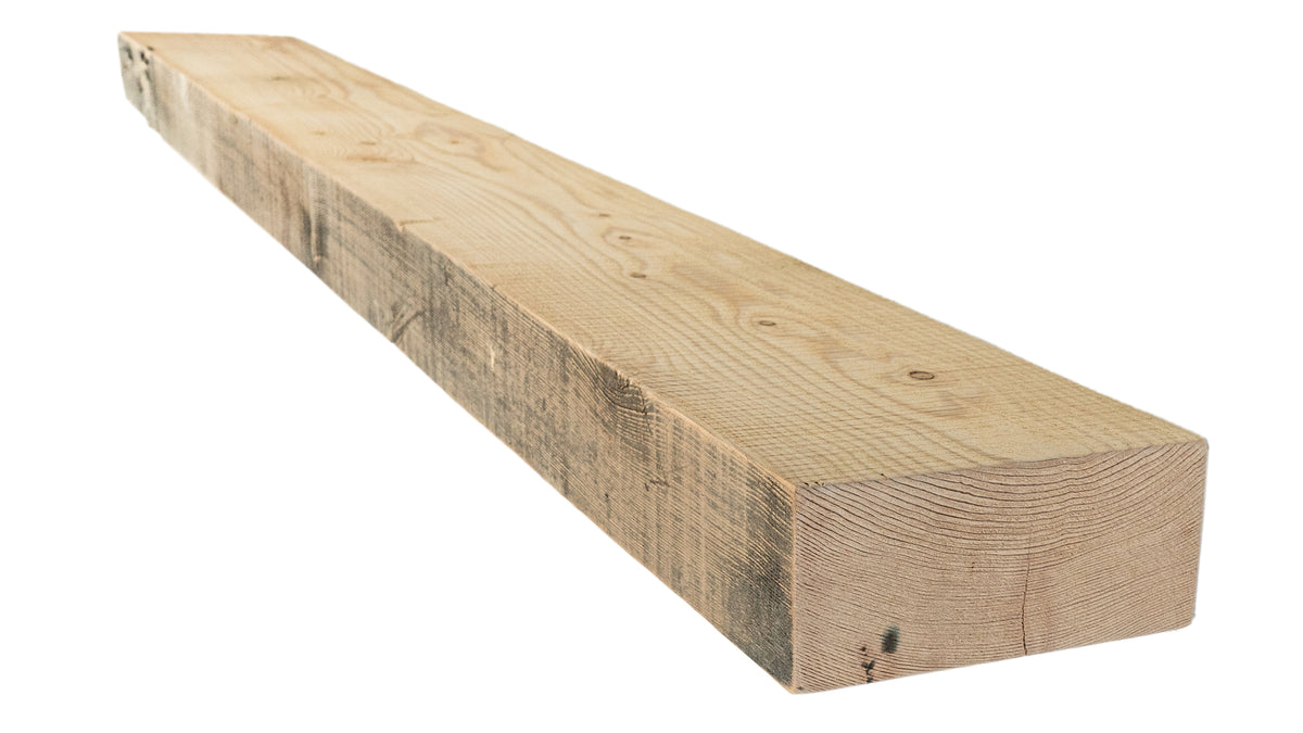 Reclaimed Wood Fireplace Mantel - Dakota Timber Co - Fireplace Mantels