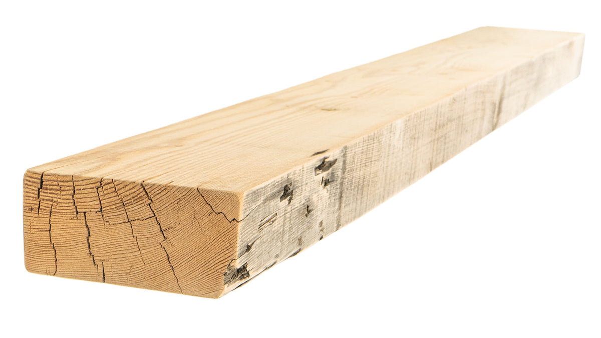 Reclaimed Wood Fireplace Mantel - Dakota Timber Co - Fireplace Mantels