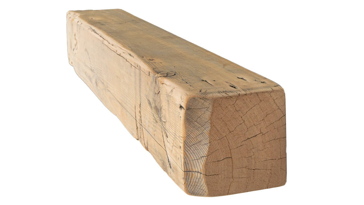 Reclaimed Wood Fireplace Mantel - Dakota Timber Co - Fireplace Mantels