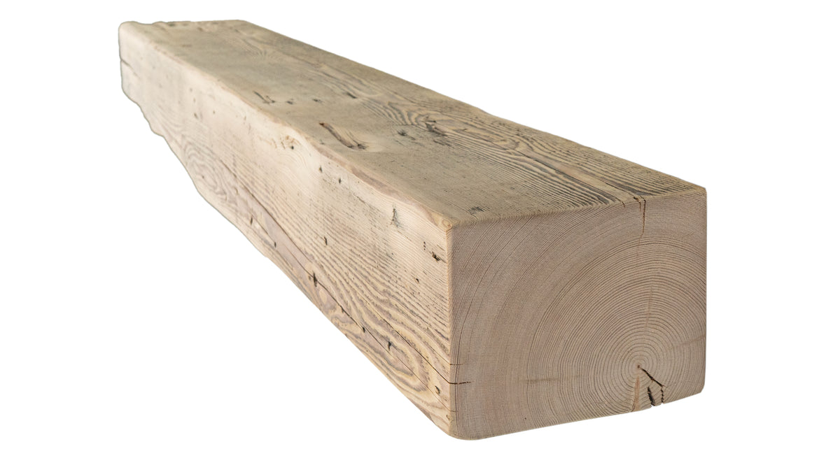Reclaimed Wood Fireplace Mantel - Dakota Timber Co - Fireplace Mantels