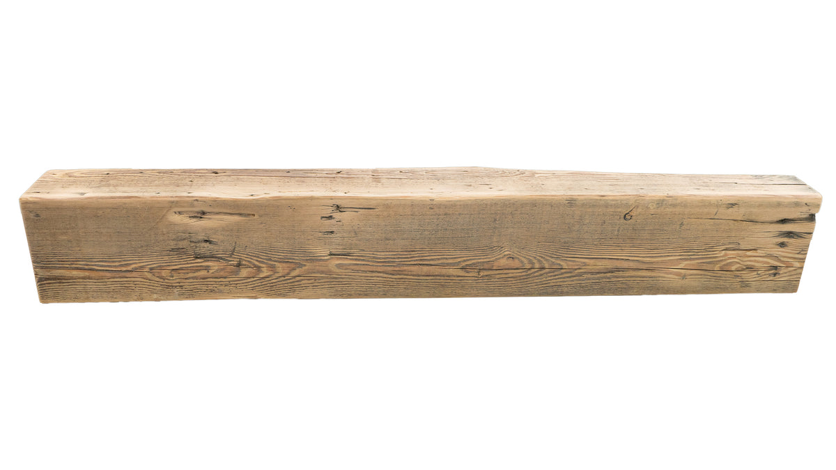 Reclaimed Wood Fireplace Mantel - Dakota Timber Co - Fireplace Mantels