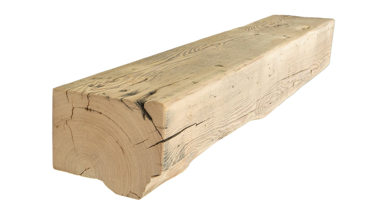 Reclaimed Wood Fireplace Mantel - Dakota Timber Co - Fireplace Mantels