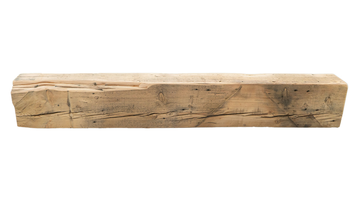 Reclaimed Wood Fireplace Mantel - Dakota Timber Co - Fireplace Mantels