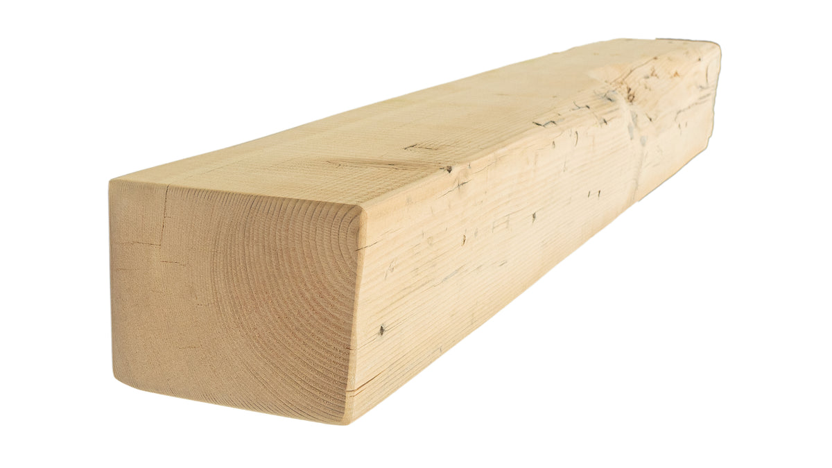 Reclaimed Wood Fireplace Mantel - Dakota Timber Co - Fireplace Mantels