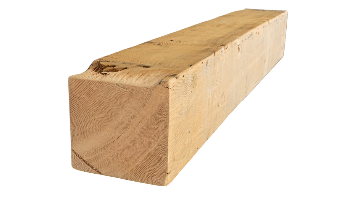 Reclaimed Wood Fireplace Mantel - Dakota Timber Co - Fireplace Mantels