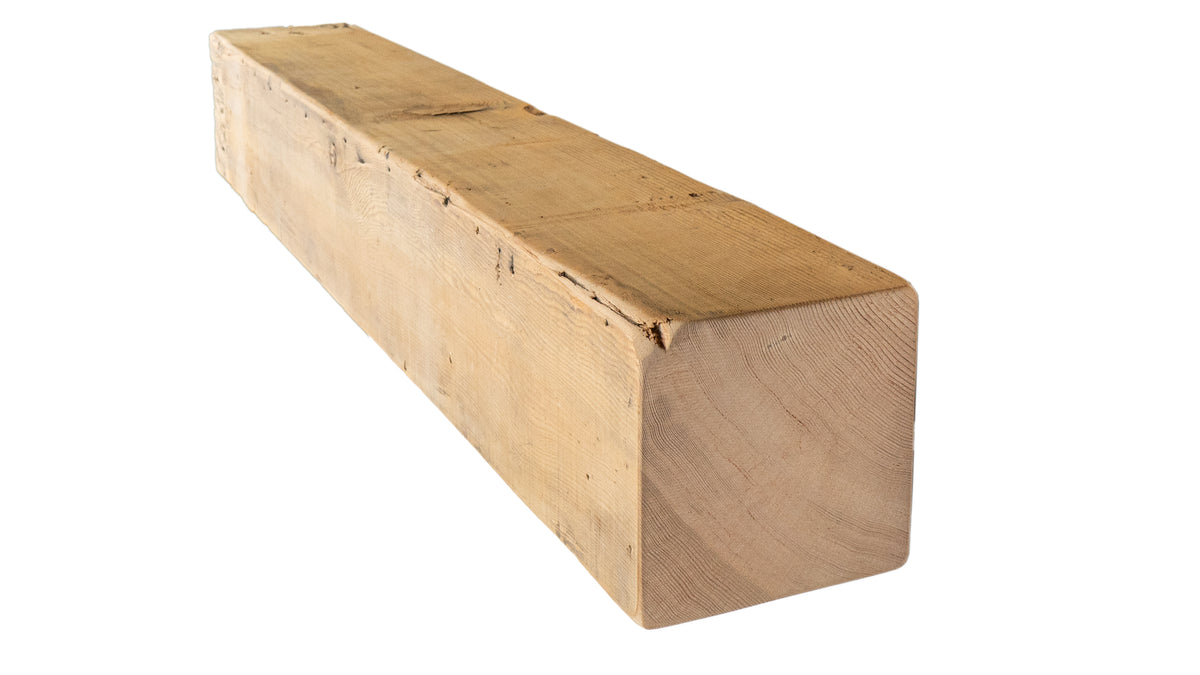 Reclaimed Wood Fireplace Mantel - Dakota Timber Co - Fireplace Mantels