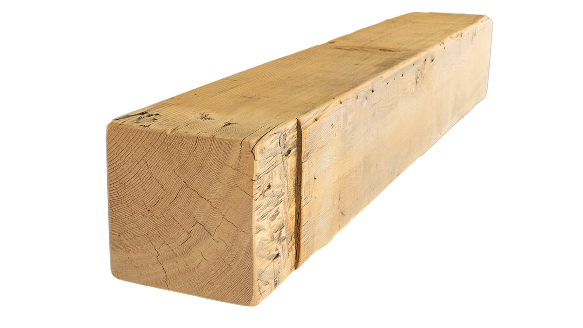 Reclaimed Wood Fireplace Mantel - Dakota Timber Co - Fireplace Mantels