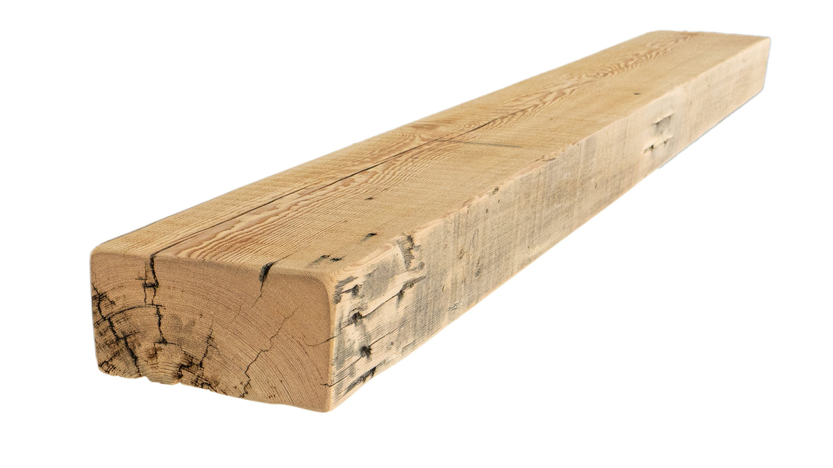Reclaimed Wood Fireplace Mantel - Dakota Timber Co - Fireplace Mantels
