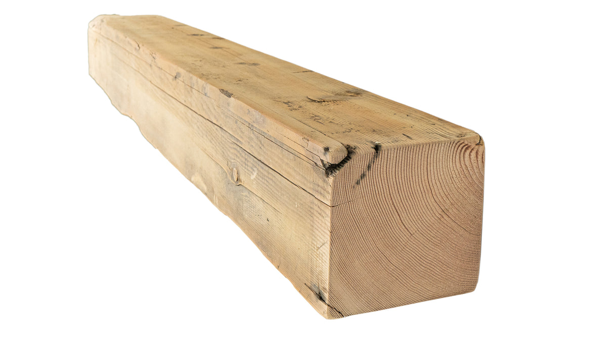 Reclaimed Wood Fireplace Mantel - Dakota Timber Co - Fireplace Mantels