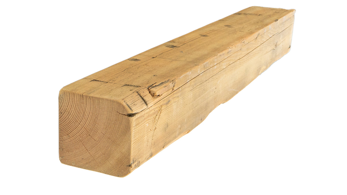 Reclaimed Wood Fireplace Mantel - Dakota Timber Co - Fireplace Mantels