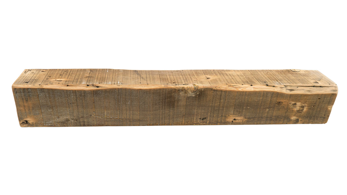 Reclaimed Wood Fireplace Mantel - Dakota Timber Co - Fireplace Mantels