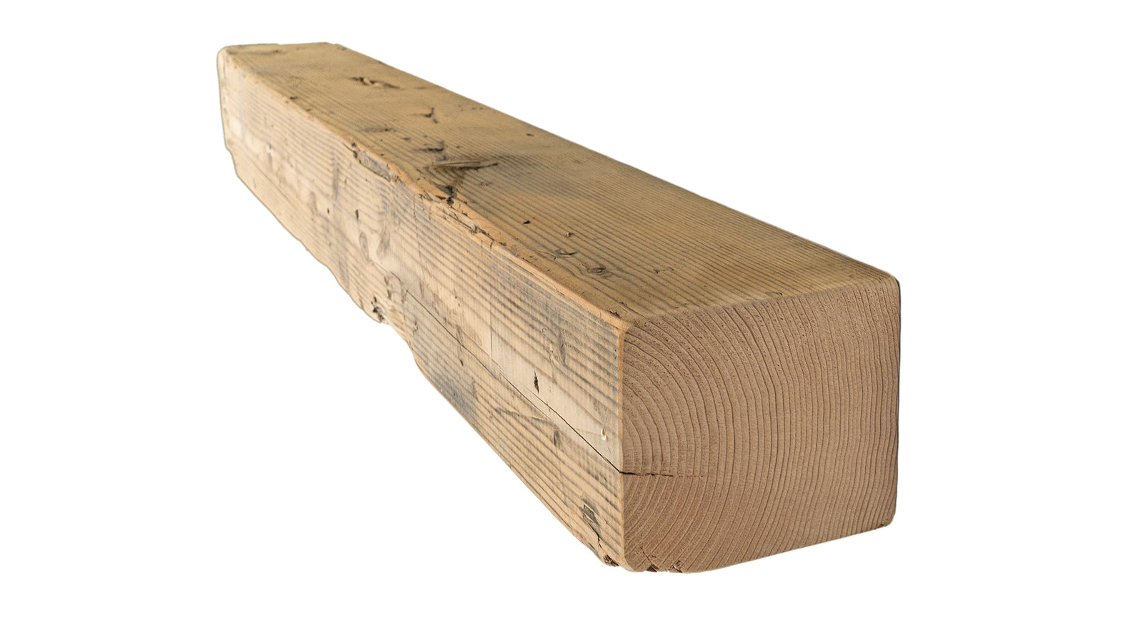 Reclaimed Wood Fireplace Mantel - Dakota Timber Co - Fireplace Mantels