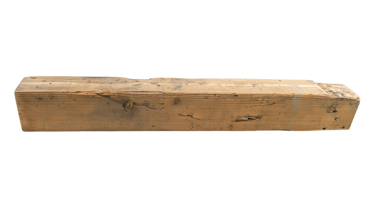 Reclaimed Wood Fireplace Mantel - Dakota Timber Co - Fireplace Mantels