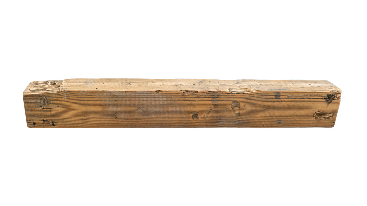 Reclaimed Wood Fireplace Mantel - Dakota Timber Co - Fireplace Mantels