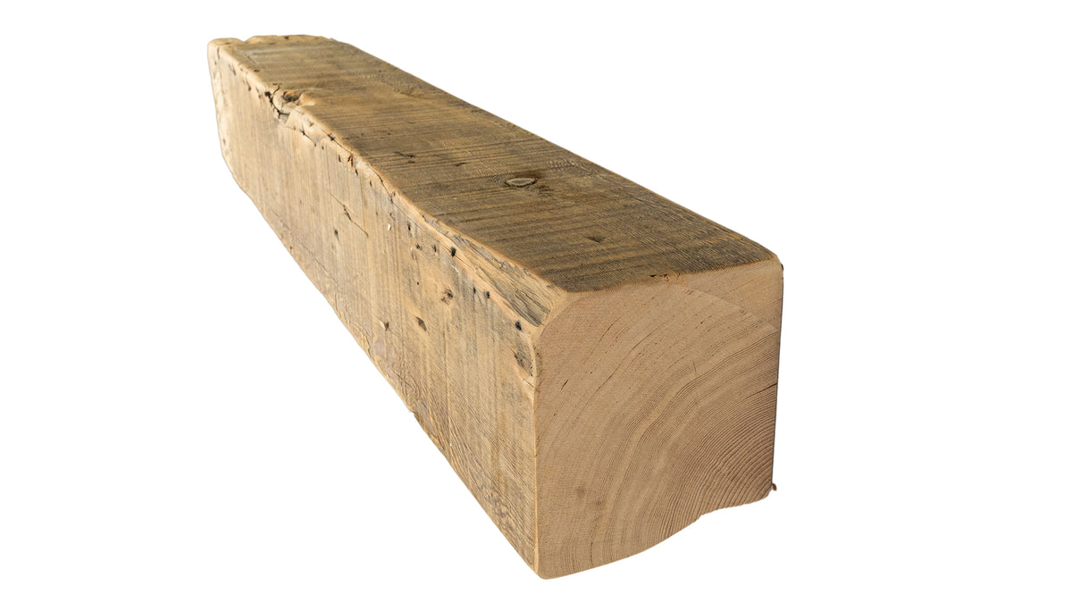 Reclaimed Wood Fireplace Mantel - Dakota Timber Co - Fireplace Mantels