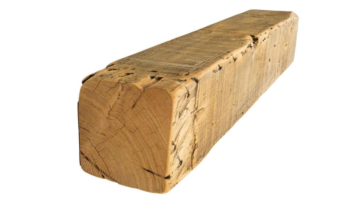 Reclaimed Wood Fireplace Mantel - Dakota Timber Co - Fireplace Mantels