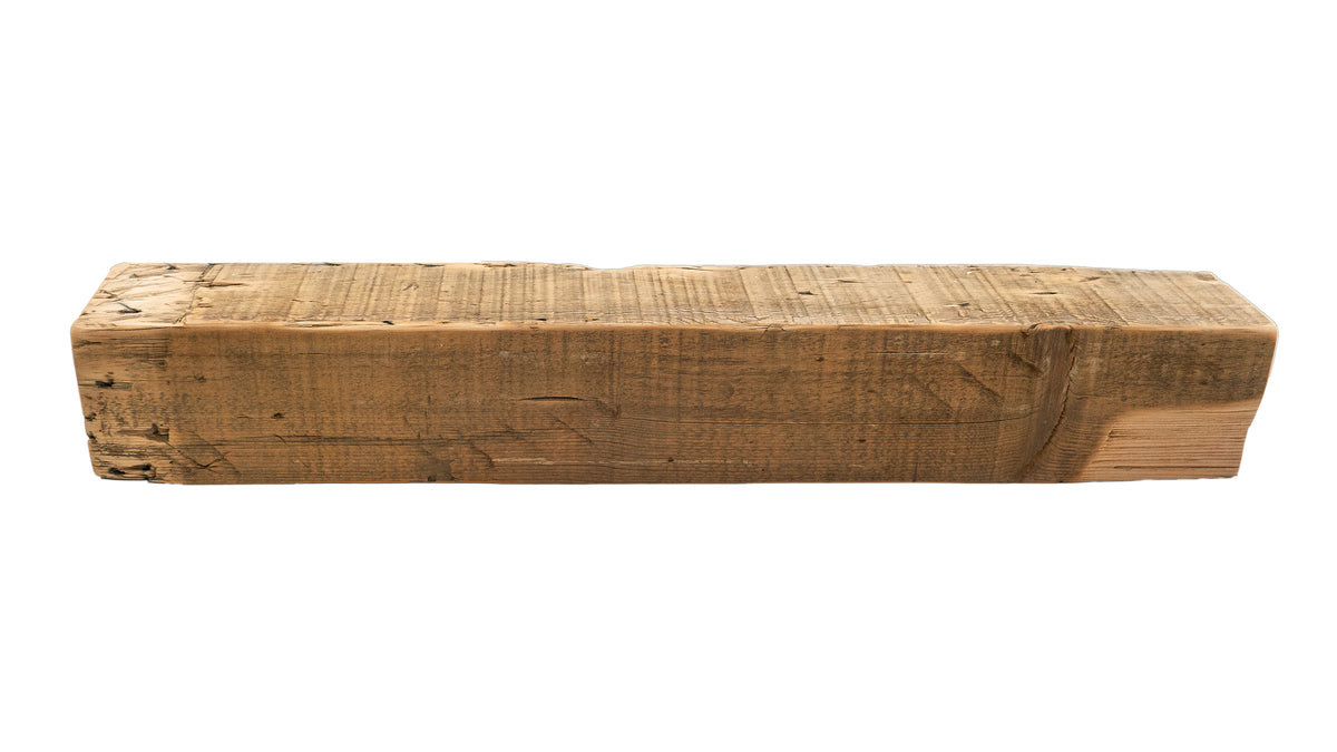 Reclaimed Wood Fireplace Mantel - Dakota Timber Co - Fireplace Mantels