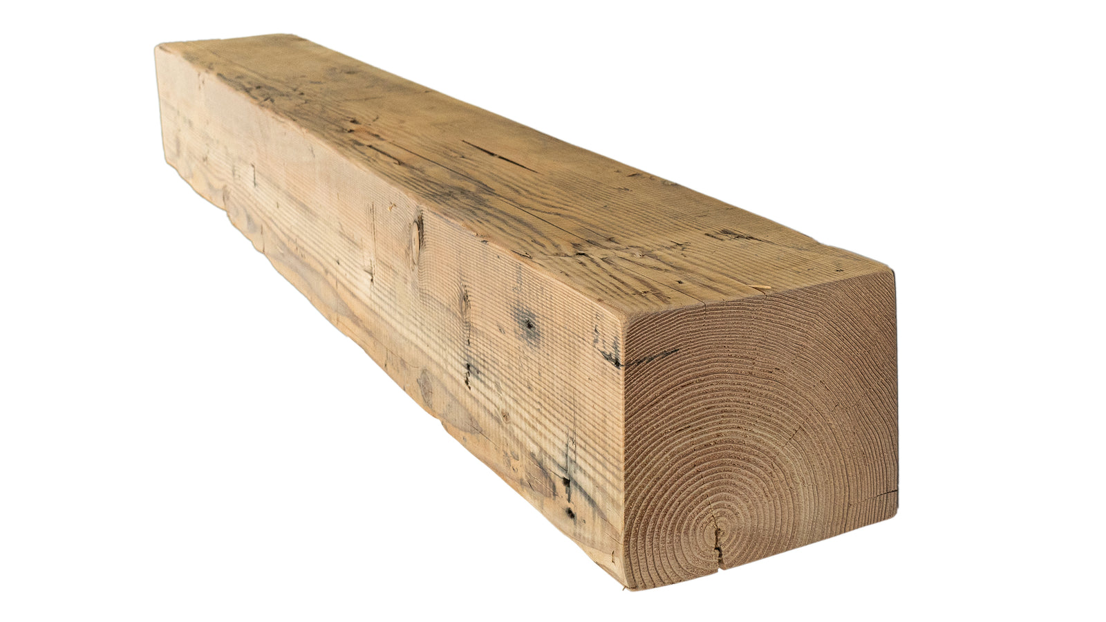 Reclaimed Wood Fireplace Mantel - Dakota Timber Co - Fireplace Mantels