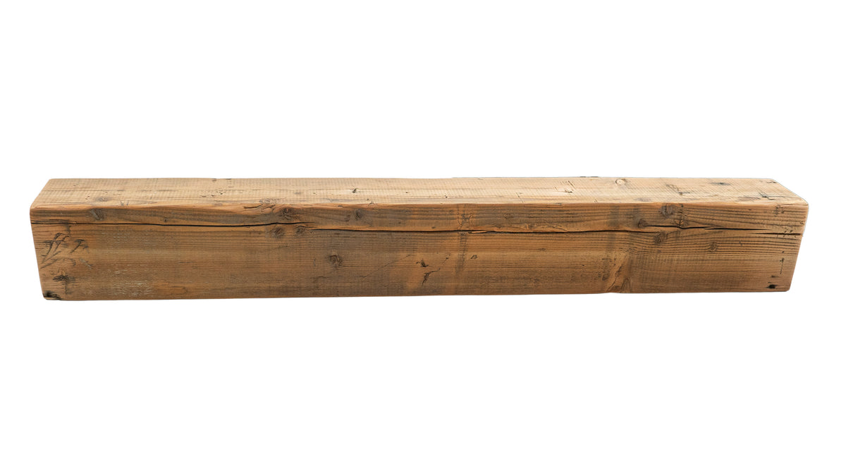 Reclaimed Wood Fireplace Mantel - Dakota Timber Co - Fireplace Mantels