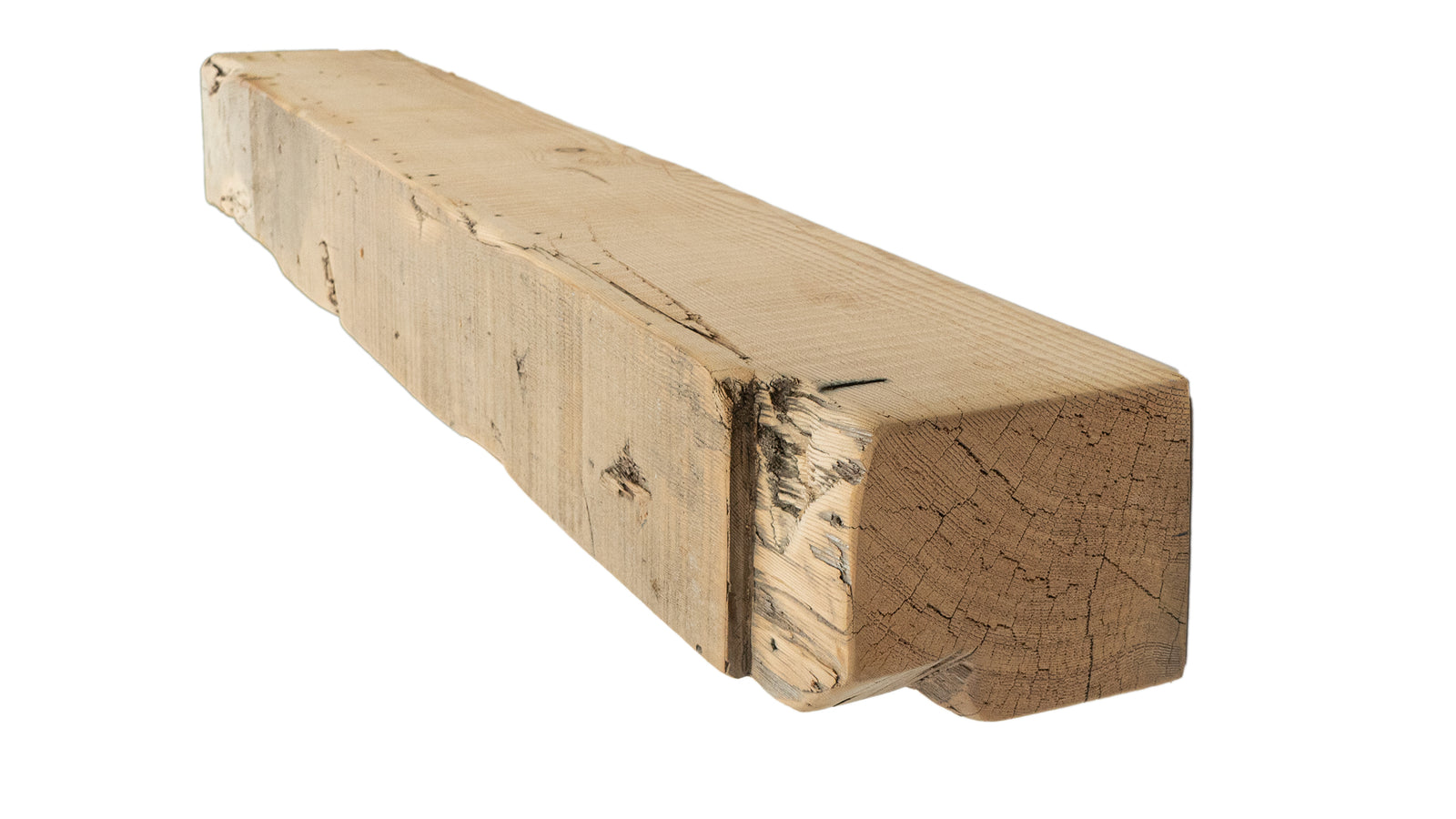Reclaimed Wood Fireplace Mantel - Dakota Timber Co - Fireplace Mantels
