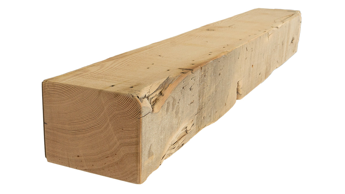 Reclaimed Wood Fireplace Mantel - Dakota Timber Co - Fireplace Mantels