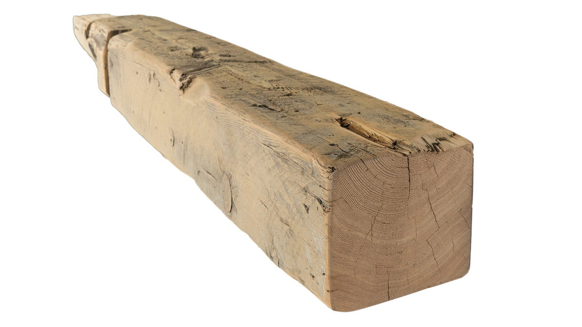 Reclaimed Wood Fireplace Mantel - Dakota Timber Co - Fireplace Mantels