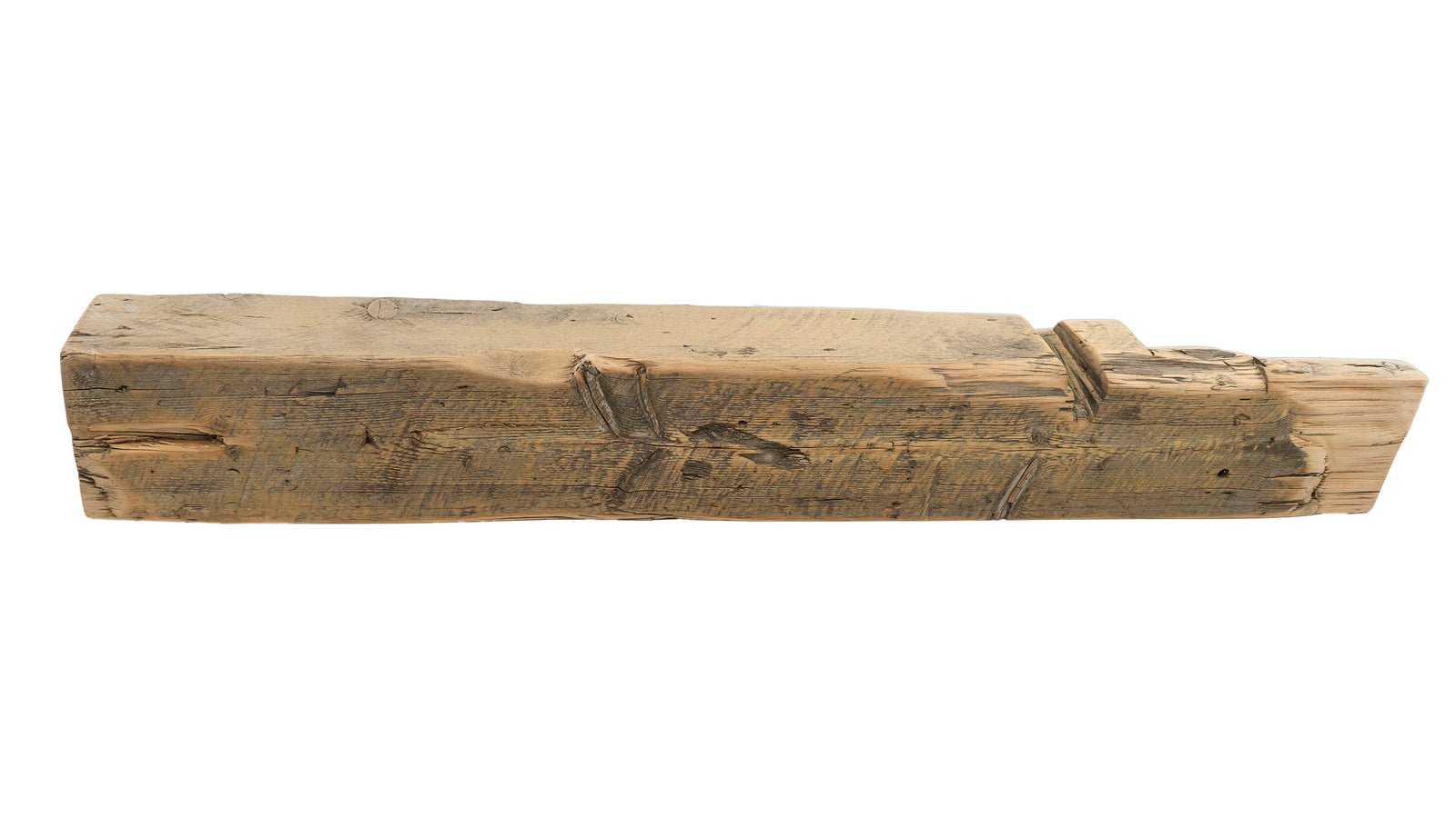 Reclaimed Wood Fireplace Mantel - Dakota Timber Co - Fireplace Mantels