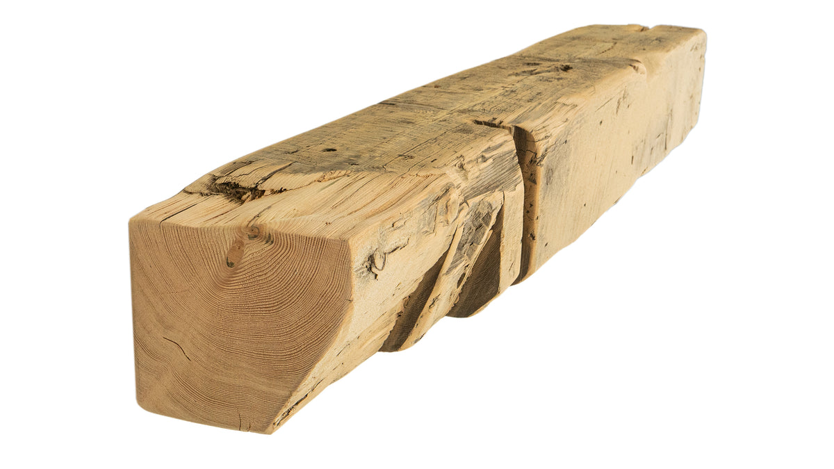 Reclaimed Wood Fireplace Mantel - Dakota Timber Co - Fireplace Mantels
