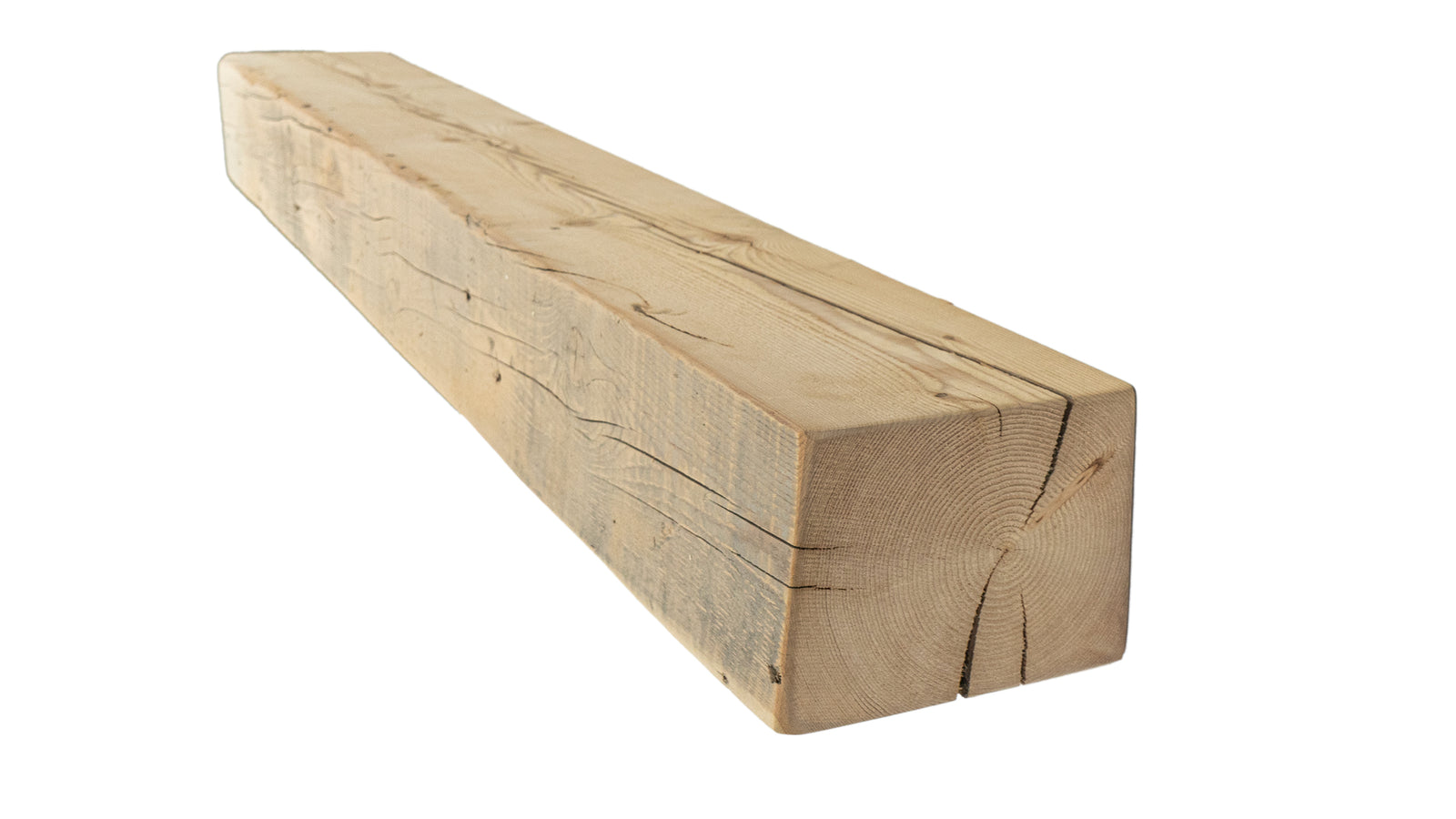 Reclaimed Wood Fireplace Mantel - Dakota Timber Co - Fireplace Mantels