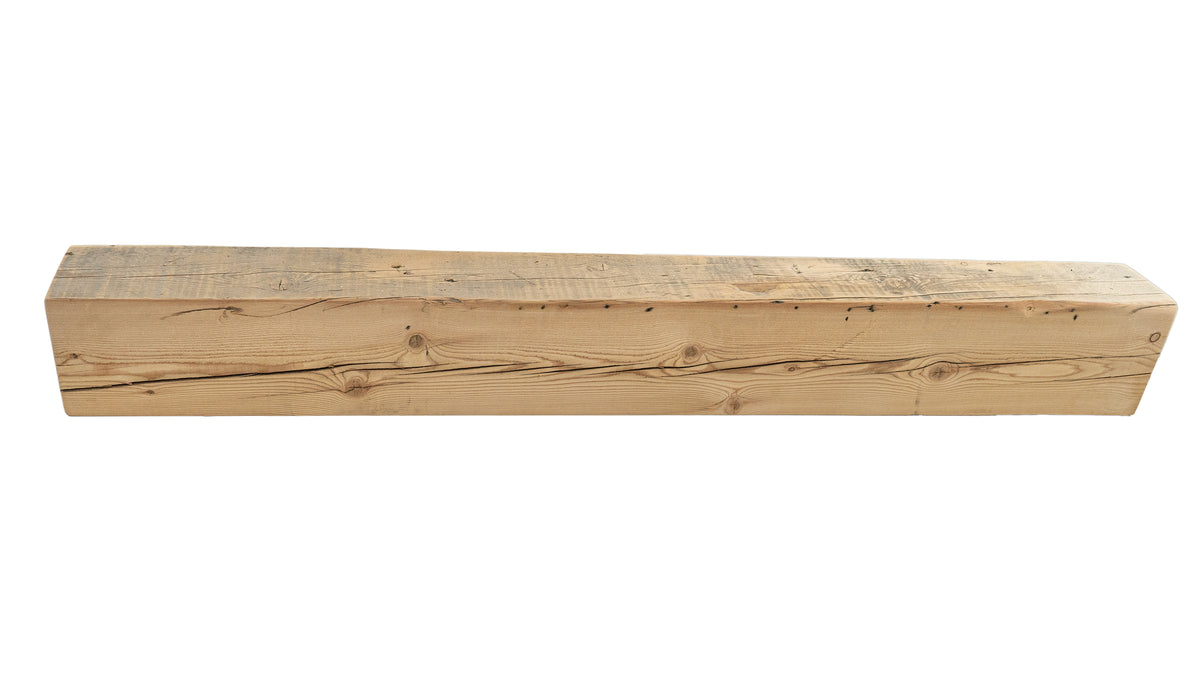 Reclaimed Wood Fireplace Mantel - Dakota Timber Co - Fireplace Mantels