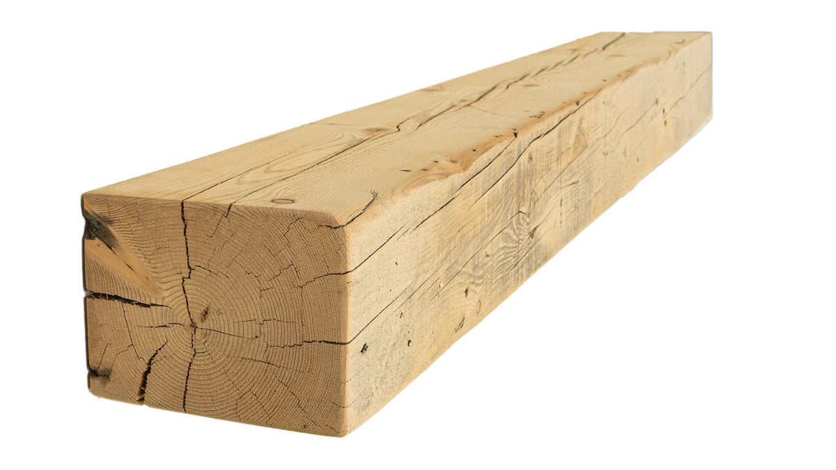 Reclaimed Wood Fireplace Mantel - Dakota Timber Co - Fireplace Mantels