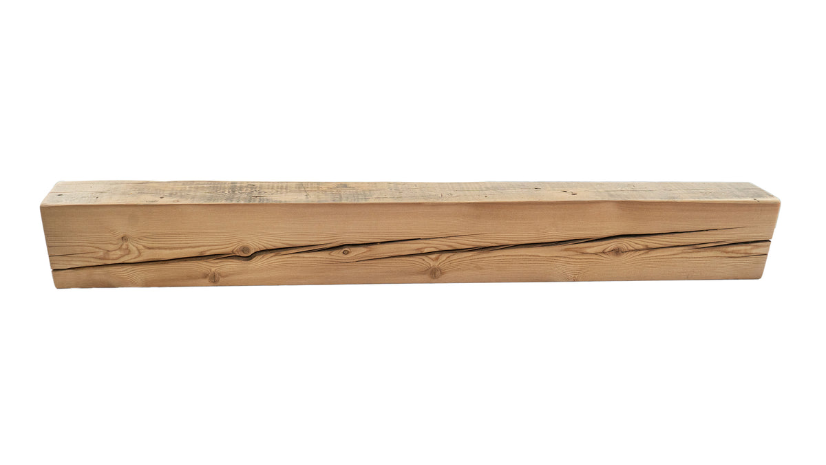 Reclaimed Wood Fireplace Mantel - Dakota Timber Co - Fireplace Mantels